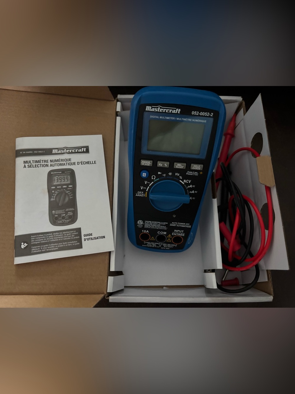 Full Autoranging Digital Multimeter - 11 Functions